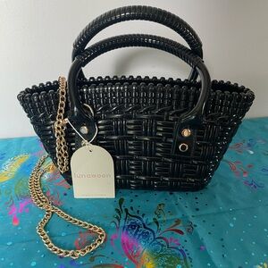 NWT Lunamoon Black Jelly Style Bag